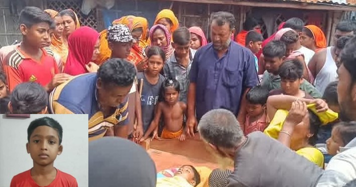দামুড়হুদায় ছাদ থেকে পড়ে পল্লী বিদ্যুতের তারে ঝুলছিল আলিফ