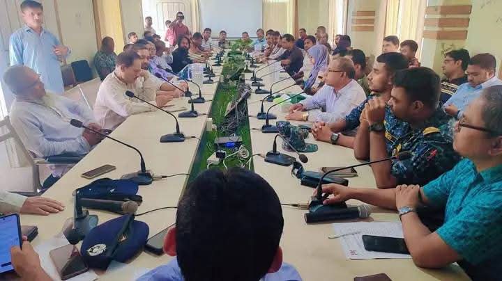 কুতুবদিয়ায় শারদীয় দুর্গাপূজা উপলক্ষে প্রস্তুতিমূলক সভা অনুষ্ঠিত
