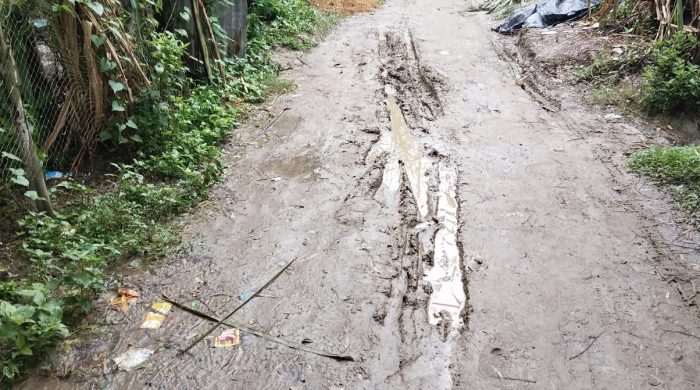 আনোয়ারায় কাঁচা সড়ক সংস্কারের দাবিতে স্মারকলিপি