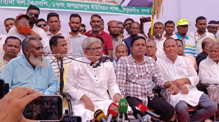 দেশে চলমান সব সংকট তৈরি করা নাটক, মানুষ ভোট দিতে চায়: মির্জা ফখরুল
