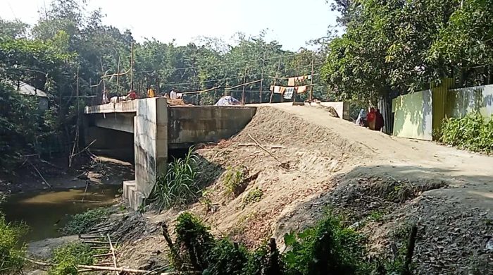 নাগরপুরে সড়ক ও ব্রিজ নির্মাণে স্থবিরতা, ঠিকাদারের আশ্বাসেও ভোগান্তিতে এলাকাবাসী
