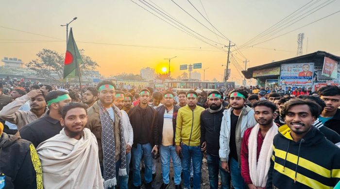 কালিয়াকৈর বিজয় দিবসে শহীদদের প্রতি ৫ নং ওয়ার্ড  ছাত্রদলের  বিনম্র শ্রদ্ধা