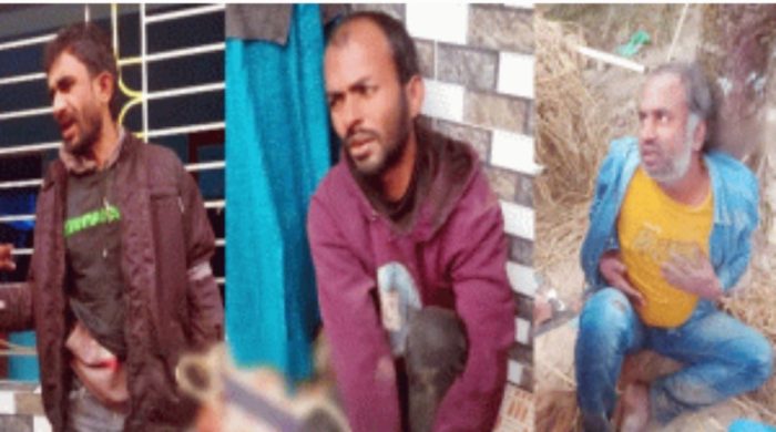 মাইকে ঘোষণা দিয়ে গরু চোর আটক