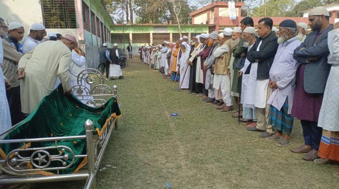 ভূঞাপুরে আলহাজ্ব মজিবর রহমান এর  জানাযা নামাজ ও দাফন সম্পন্ন