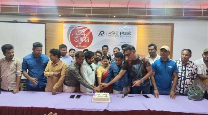 বর্ণাঢ্য আয়োজনে ঠাকুরগাঁওয়ে এশিয়া পোস্টের শুভ উদ্বোধন