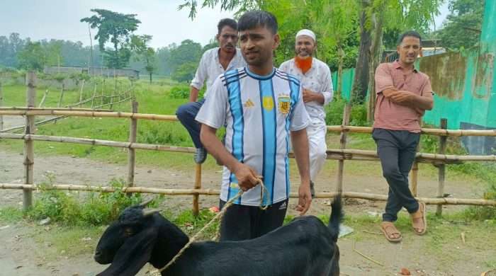 বিশ্বকাপ ফাইনাল ঘিরে ভূঞাপুরে আর্জেন্টিনা সমর্থকদের খাসি ভোজ, আমন্ত্রণ সব দলের ভক্তদের